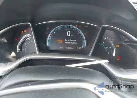 2019 Honda Civic Ex z USA, uszkodzony, nr VIN JHMFC1F39KX003447